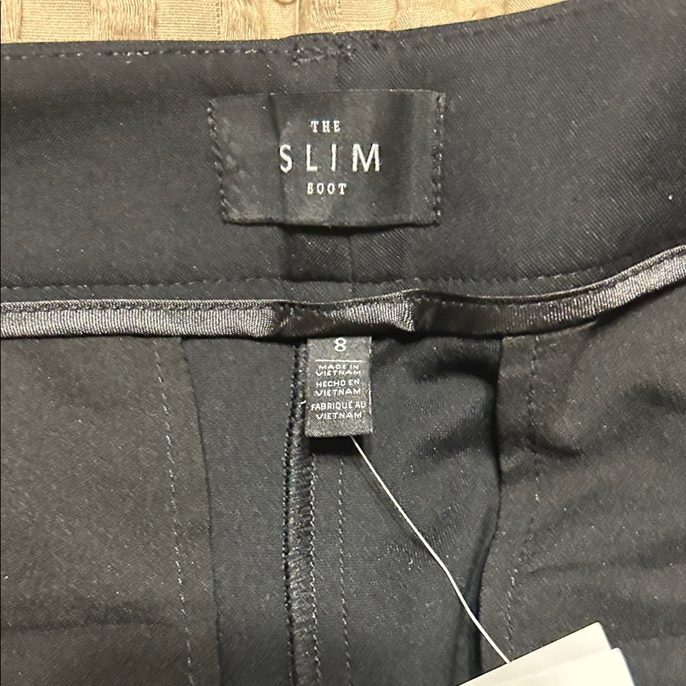 White House Black Market Black Boot Cut Pants - Picture 5 of 5